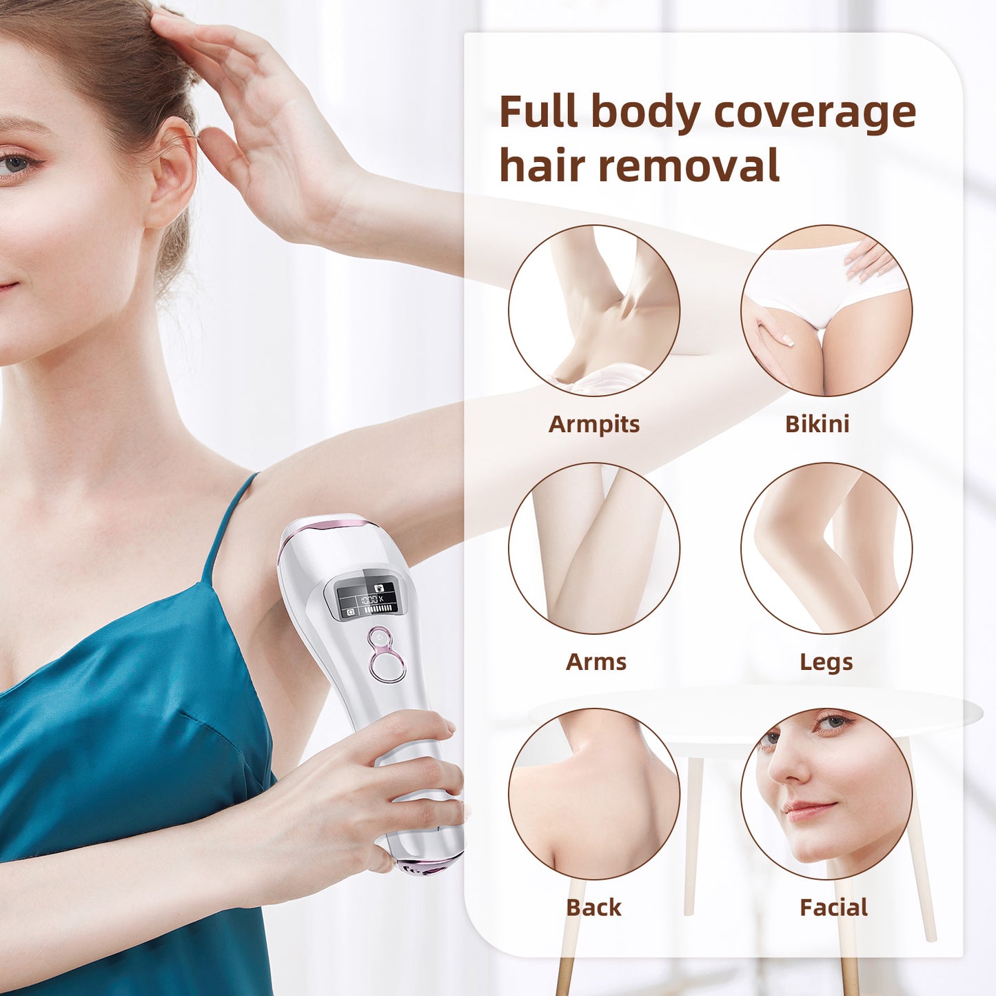 Medical grade cold and painless laser hair removal equipment