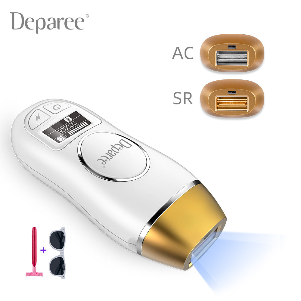 Fast flash hair removal equipment