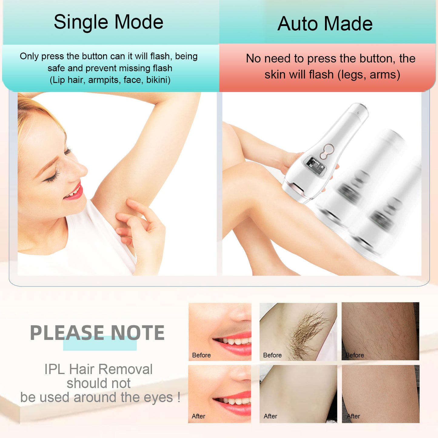 Medical grade cold and painless laser hair removal equipment