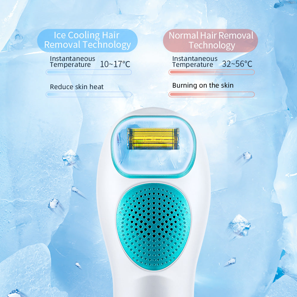 Household cold hair removal equipment