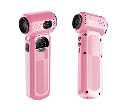 Deparee Compressed Air Dusters, 8000mAh Battery High Wind with Memory Setting, LED Light Multi-Nozzles for Car, Home, Office, Pet, Electronics